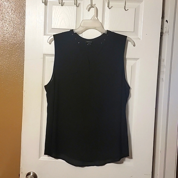 torrid Tops - Torrid harper style sleeveless shirt with spike deco